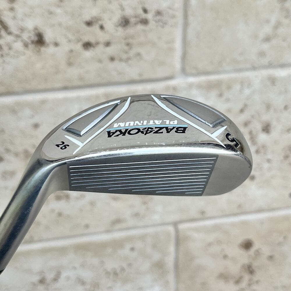 Women's Tour Edge Bazooka Platinum 5 Iron-Wood Hybrid 26° Ladies Graphite 37.25" - Picture 6 of 11